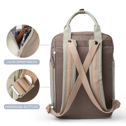 Waterproof Korean Backpack Bags for Girl Donut Backpack Laptop Collage Backpack - MCROONS.COM