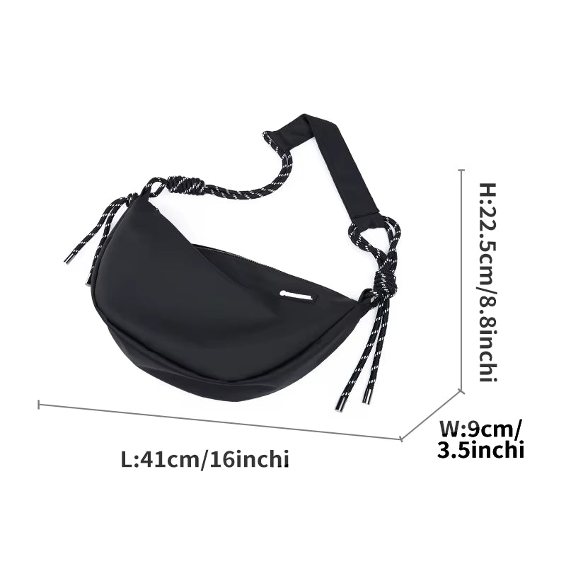 Waterproof PVC Men Sling Crossbody Bags for Men Cycling Crossbody Bags - MCROONS.COM
