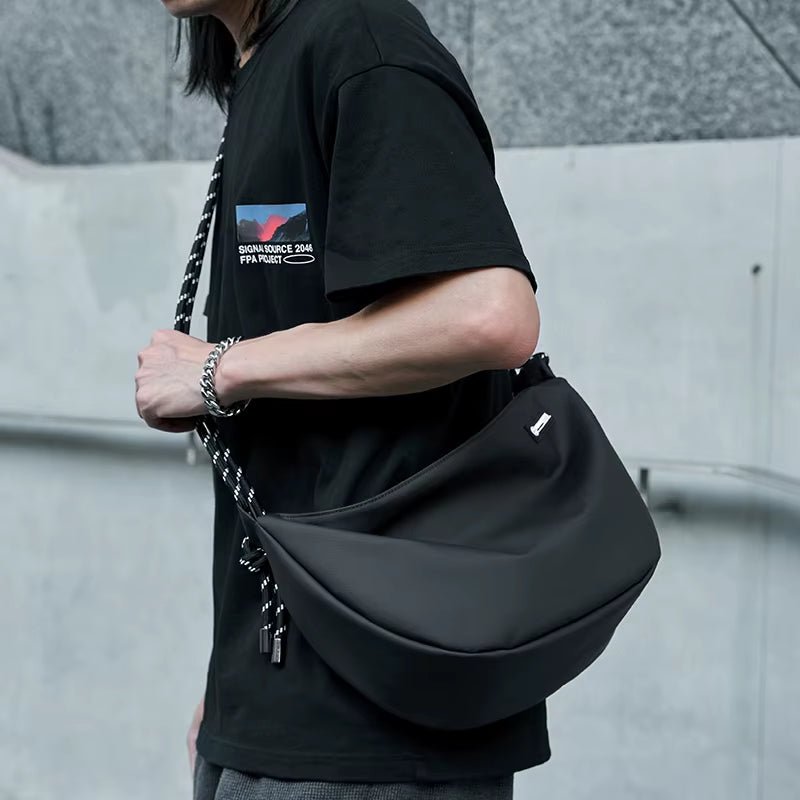 Waterproof PVC Men Sling Crossbody Bags for Men Cycling Crossbody Bags - MCROONS.COM