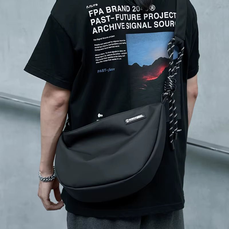 Waterproof PVC Men Sling Crossbody Bags for Men Cycling Crossbody Bags - MCROONS.COM