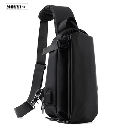 Waterproof Sling Bag Crossbody for Men Women Sling Bag Hiking Multipurpose Cross Body Chest Bag - MCROONS.COM