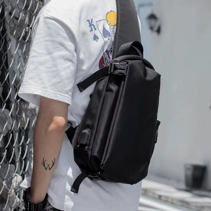 Waterproof Sling Bag Crossbody for Men Women Sling Bag Hiking Multipurpose Cross Body Chest Bag - MCROONS.COM