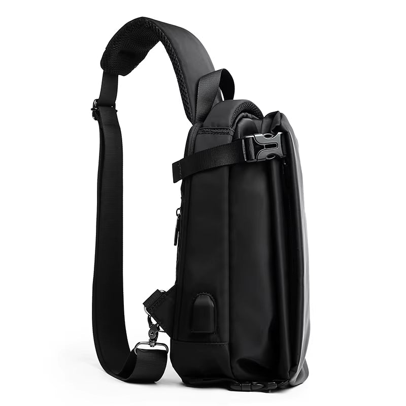 Waterproof Sling Bag Crossbody for Men Women Sling Bag Hiking Multipurpose Cross Body Chest Bag - MCROONS.COM