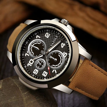 YAZOLE D 350 Hot Selling Relojes Men Sports Watches with Custom Logo Leisure Male Watch 2022 Wristwatch China Factory Wholesale - MCROONS.COM