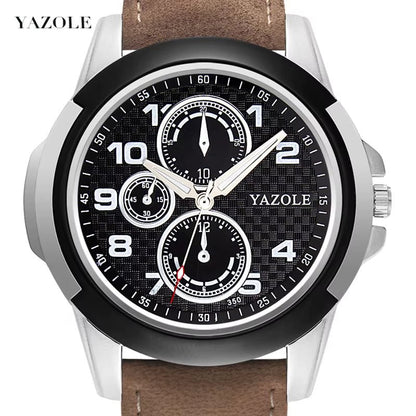 YAZOLE D 350 Hot Selling Relojes Men Sports Watches with Custom Logo Leisure Male Watch 2022 Wristwatch China Factory Wholesale - MCROONS.COM