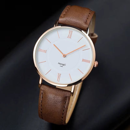 YAZOLE D Hot Selling Modern Men Black Quartz Watches Minimalist Case Waterproof Custom Wristwatches Relojes - MCROONS.COM