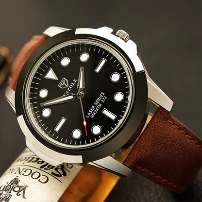 YAZOLE D Luxury Mens Watches Sport Style Hot Sale Factory Custom Logo Quartz Watch Classic Leather Wristwatch Wholesale - MCROONS.COM