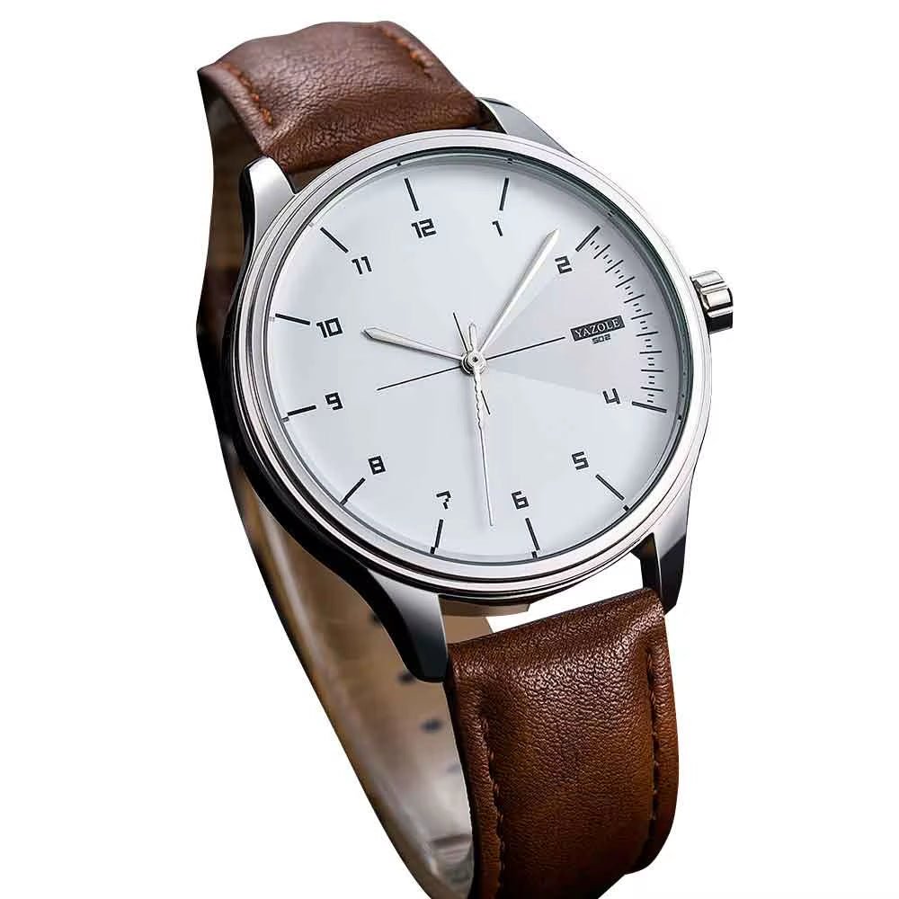 Yazole J Hot Sale Men Quartz Watches Factory Wristwatches Relojes Masculinos Wholesale OEM ODM Business Watches - MCROONS.COM