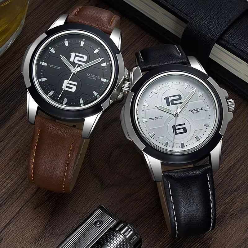 Yazole M Whosale Cheap Luminous Watch Men Business Watch Waterproof High Quality Wristwatches - MCROONS.COM