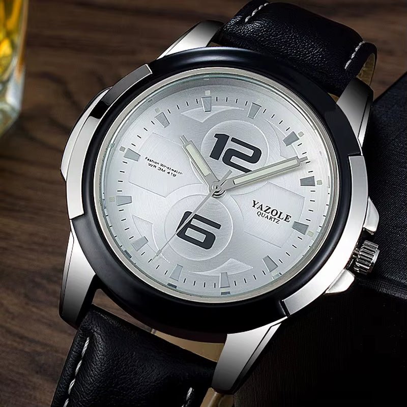 Yazole M Whosale Cheap Luminous Watch Men Business Watch Waterproof High Quality Wristwatches - MCROONS.COM