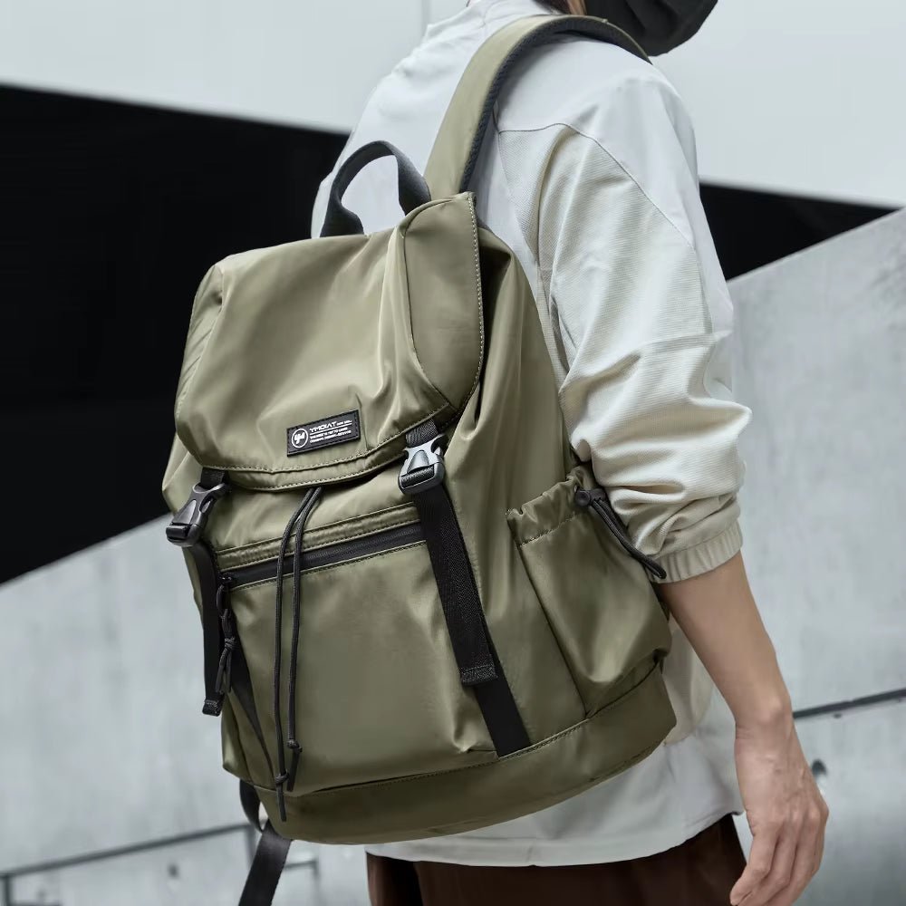 YMOIAT Casual Oxford Sports Backpack for Men Waterproof Zipper Laptop Backpacks Outdoor Travel Men'S Bag Rucksack - MCROONS.COM