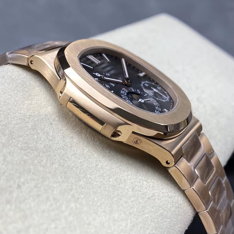 ZF Factory Luxury CEO Gold Watch Men'S Business Automatic Mechanical Watch Kinetic Energy Storage Moon Phase Watch - MCROONS.COM