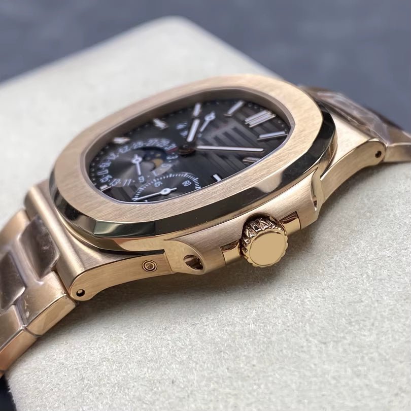 ZF Factory Luxury CEO Gold Watch Men'S Business Automatic Mechanical Watch Kinetic Energy Storage Moon Phase Watch - MCROONS.COM